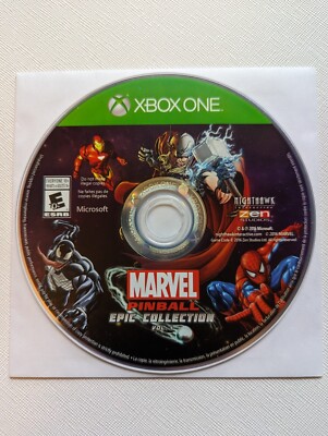 Marvel Pinball: Epic Collection Vol. 1 (Microsoft Xbox One, 2016) Disc only