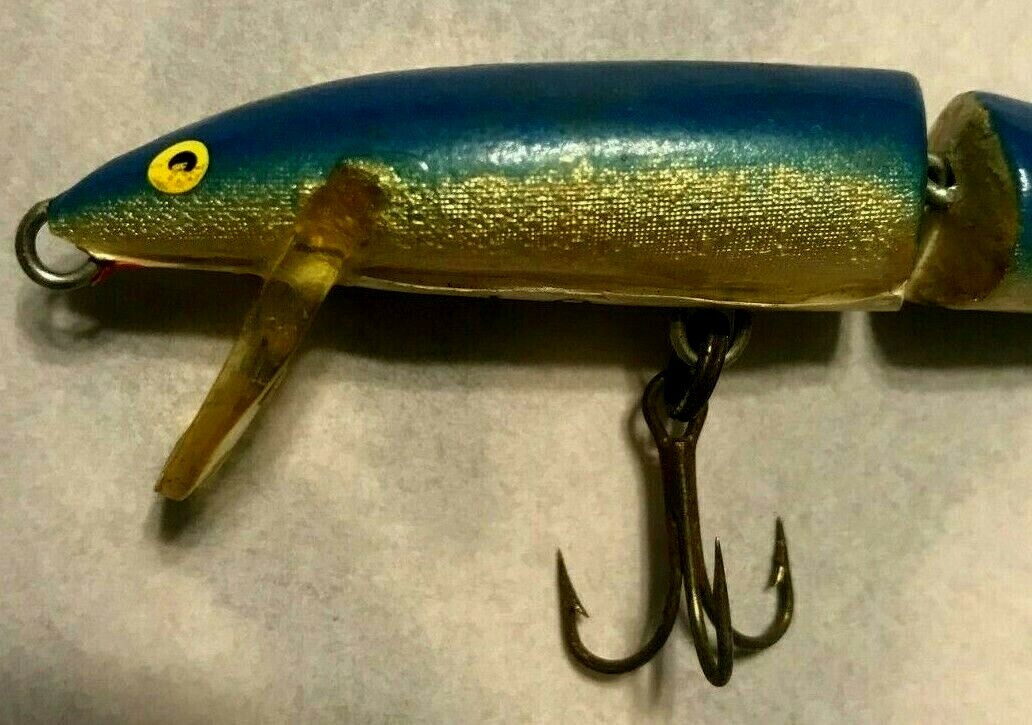 Leurre De Pêche Vintage Rapala J-9 Flottant - Finlande - Rare Avec Boîte