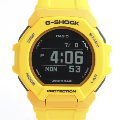 CASIO G-SHOCK GBD-300-9JF GBD-300 GBD-300-9 Quartz Digital Yellow