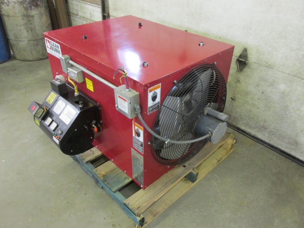 Clean Burn Model CB 1800 Waste Oil Heater Furnace W/ Meter Pump -  Reconditioned | eBay