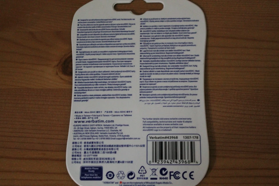 Verbatim 16GB Class 4 MicroSDHC Memory Card For Cameras And Smartphones - Image 3 of 4