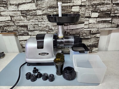 Omega Juicer/food Processor J8006hds With Extras