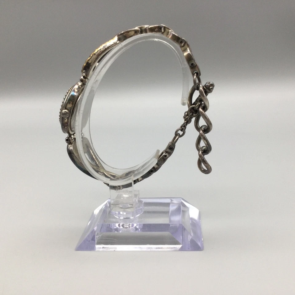 Reloj Brighton Charleston Mujer 24mm Tono Plateado Dorado Batería Nueva 8.25" Foto 3 de 4