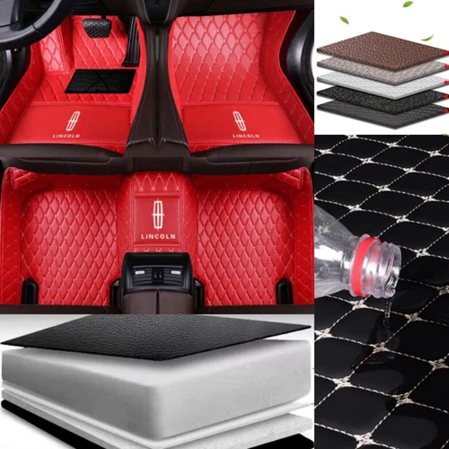 For Lincoln Town Car 1998-2011 Car Floor Mats Carpets Liner Custom Waterproof - Imagen 11 de 37
