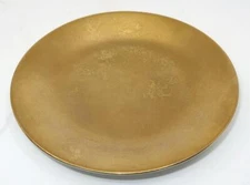 Philippe Deshoulieres, Limoges CARAT Gold, Canape Plate, 6" LOT OF 4