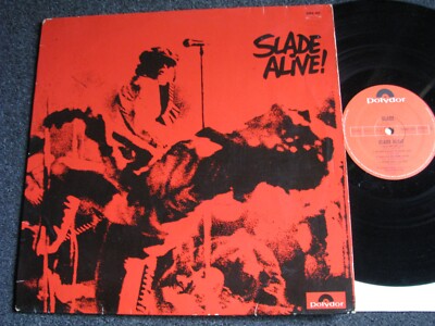 Slade-Slade Alive LP-1972 Germany-Polydor 2383 101