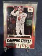2021 Panini Contenders Draft Picks Campus Ticket #14 Derek Carr