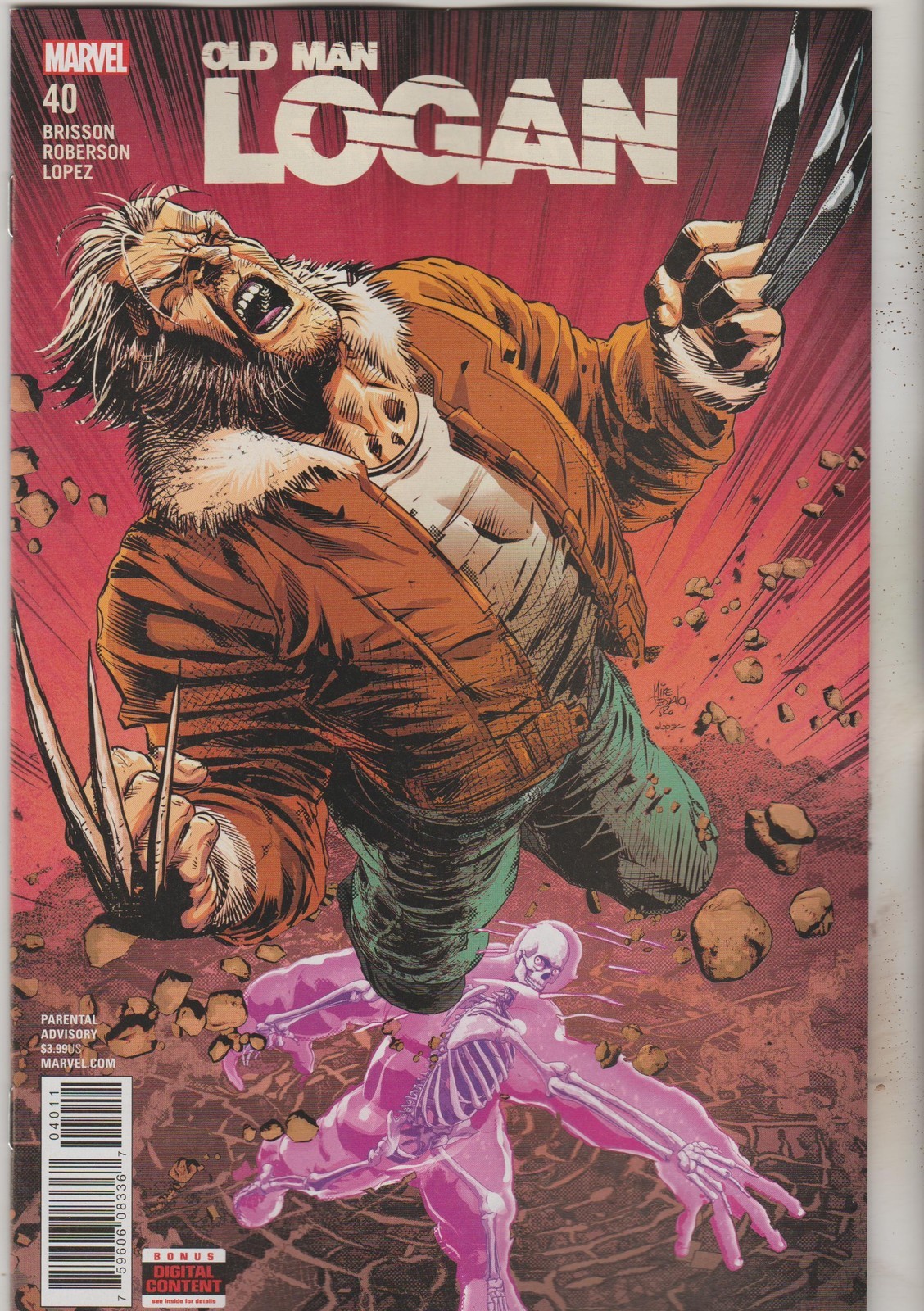 MARVEL COMICS OLD MAN LOGAN #40 JULY 2018 1ST PRINT NM