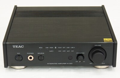 TEAC AI-303 USB DAC Stereo Integrated Amplifier Black AI-303-B