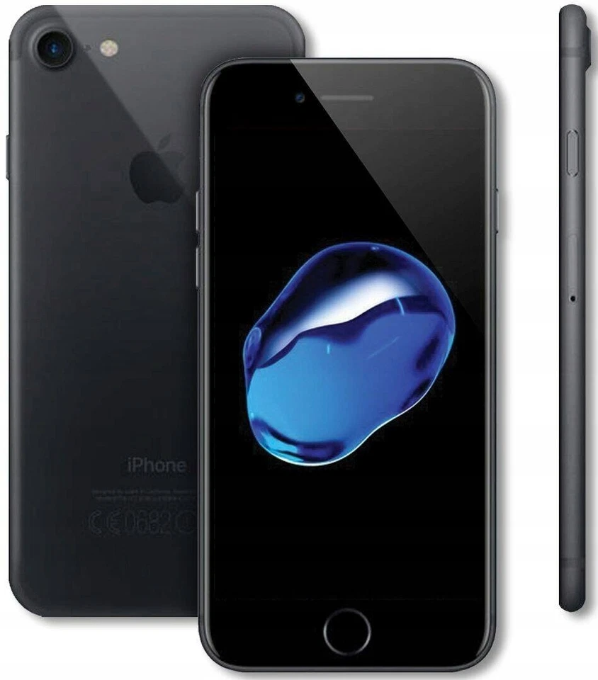 Boxed Apple iPhone 7 32GB 128GB Black Unlocked Smartphone Grade A+ Condition - Image 2 of 4