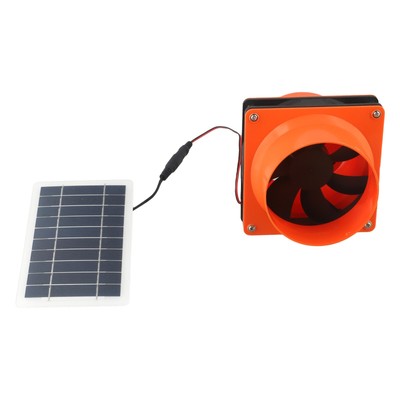 130CFM Leiser Betrieb Solar Power Abluftventilator f��r H?user und f��r Yachten