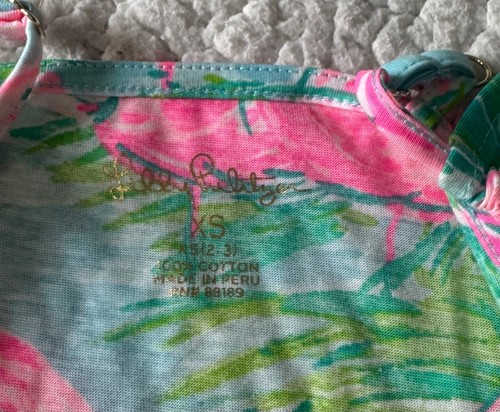 Lilly Pulitzer Girls Odette Midi Dress Multi Floridita Sze XS (2-3) NWOT - Picture 5 of 7