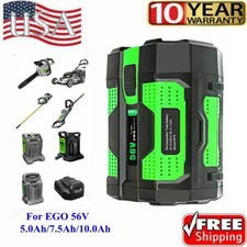 For Genuine EGO 5.0Ah/7.5Ah/10Ah 56V Battery BA1400T BA4200 BA2800 ST1502LB