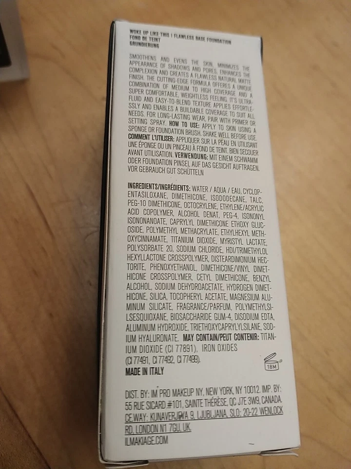 ПРОСНУЛСЯ, КАК ЭТО #60 IL MAKIAG БЕЗУПРЕЧНАЯ ОСНОВА новый в коробке 1 унц - Изображение 2 из 4