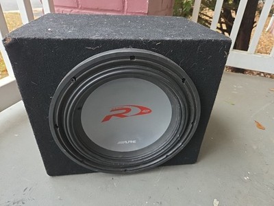 Alpine Type R 12'' Subwoofer - w/ Sealed Box