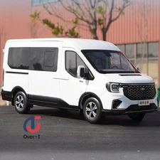 Original 1:18 Jiangling FORD TRANSIT commercial van alloy simulation car model