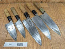 Japanese Chef's Kitchen Knife Set 5 Piece DEBA from Japan LL559