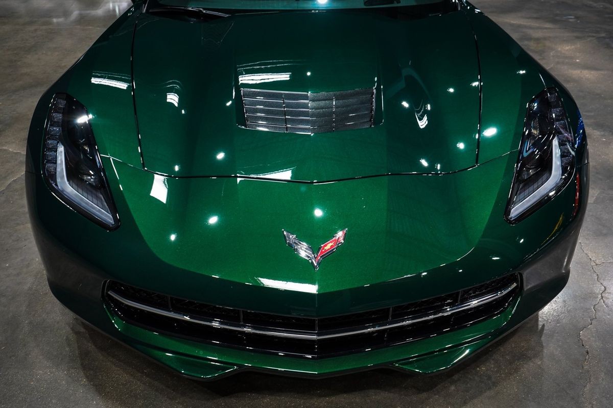 2014 Green Chevrolet Corvette   | C7 Corvette Photo 9