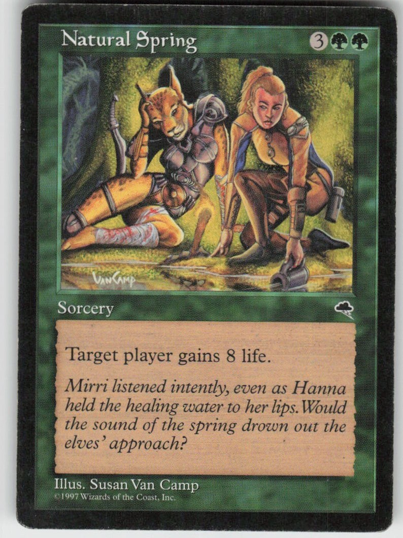 Natural Spring 239 Common Tempest Moderately Played