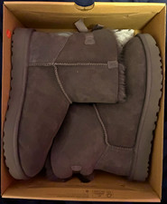 UGG Mini Bailey Bow II Women s Gray Suede She...