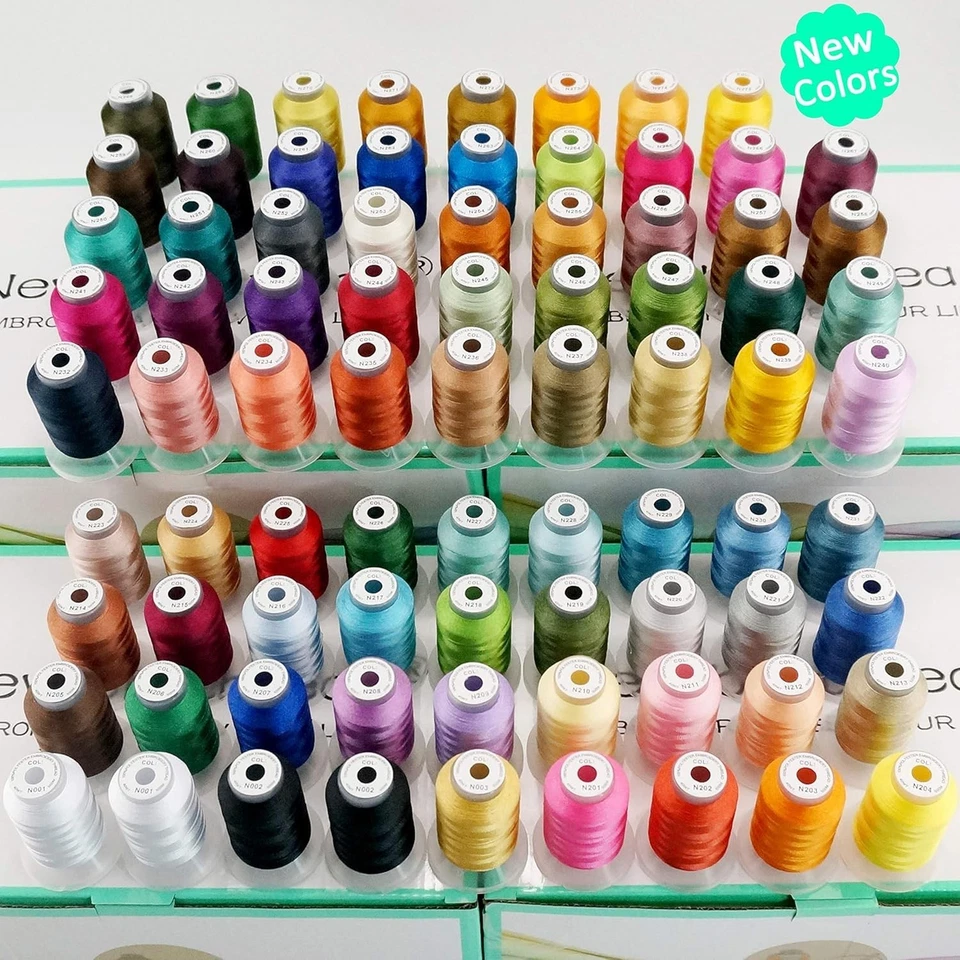 80 Colors Embroidery Thread Set - Janome Compatible - Image 4 of 4