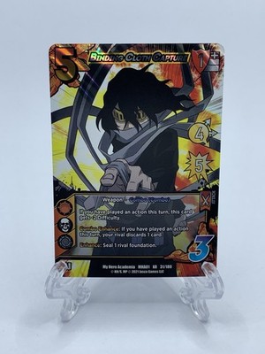 UniVersus - My Hero Academia CCG - Binding Cloth Capture - XR 31/180