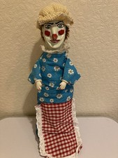 Lovely Punch  Judy ' Judy ' Puppet , Hand Made  Painted. Free P P.