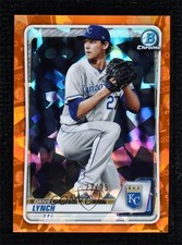 2020 Bowman Chrome Draft Sapphire Edition Orange 23/25 Daniel Lynch #BD-75 0j5i