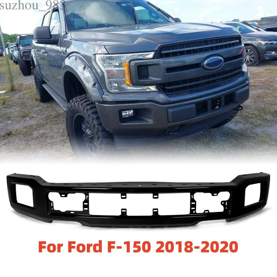NEW Primered For 2018 2019 2020 Ford F-150 Front Bumper Face Bar Replacement Foto 2 de 4