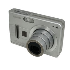 CASIO EX-Z57 EXILIM Digital Compact Camera Silver Used Condition