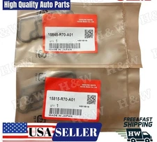2 pcs Cylinder Head Solenoid Gasket VTEC For Honda 15815R70A01 15845R70A01