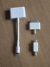 Genuine Apple HDMI Adapter Model A1438 Bundle  30-Pin  USB-C Legacy Converters