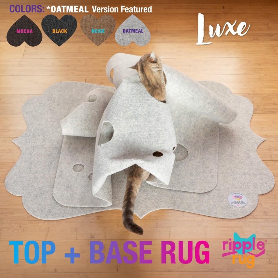 Updated-Ripple Rug Cat Activity Play Mat - Made in USA - We are the ...