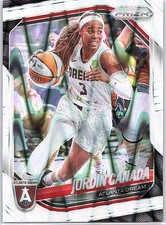2025 Panini Prizm WNBA #120 Jordin Canada White Seismic Prizms
