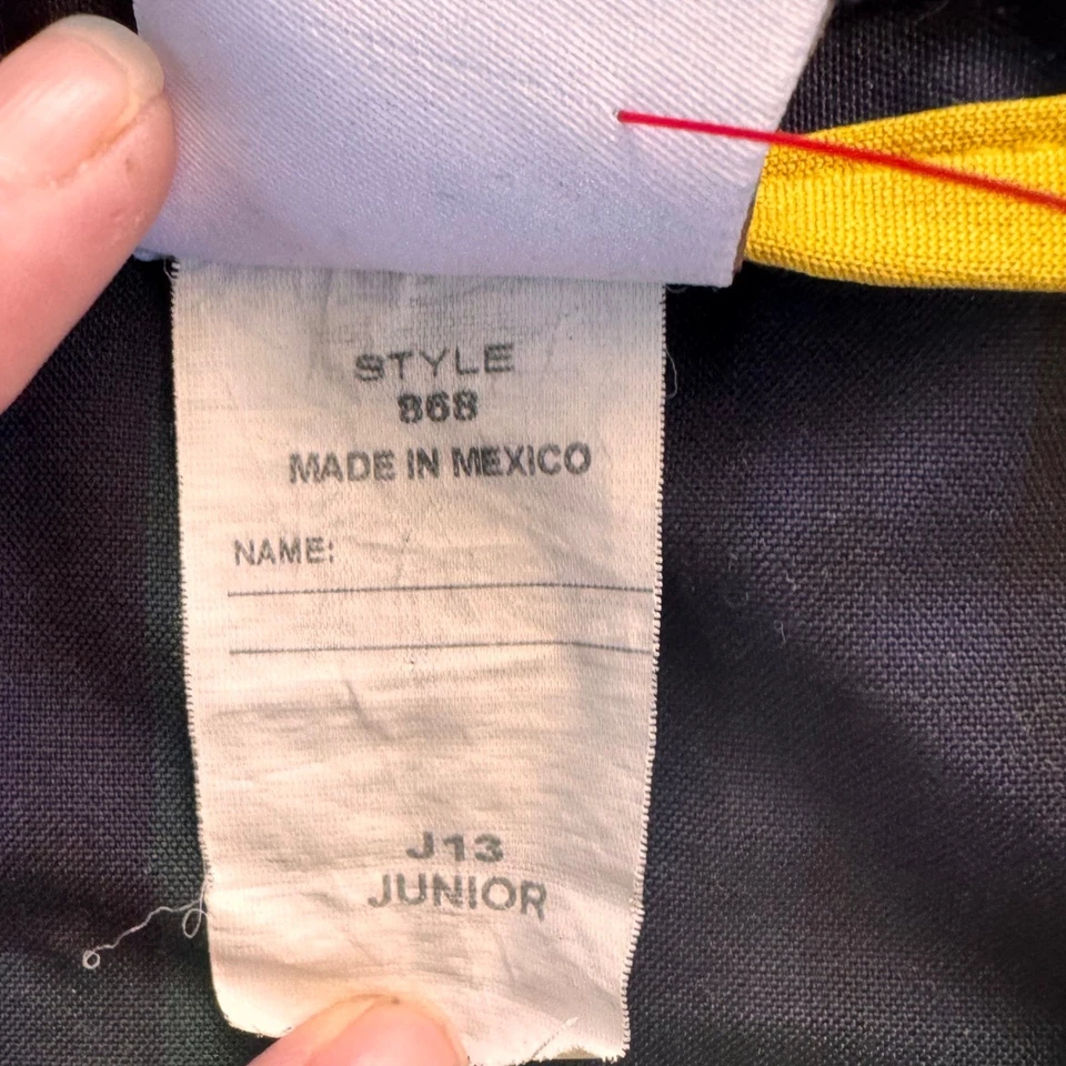 Niñas Dennis Falda Plisada a Cuadros Estilo Uniforme Escolar Azul Clásico Juniors 13 Foto 4 de 4