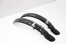 2 Stück  Schutzblech   20" schwarz glanz 60 mm ohne Streben