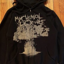 Retro My Chemical Romance "The Black Parade" Unisex Zip-up Hoodie S-5XL