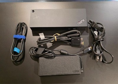Lenovo ThinkPad Thunderbolt 4 Dock USB-C +135w Workstation Dock Split Cable