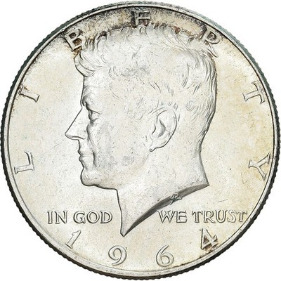 Vereinigte Staaten, Half Dollar, Kennedy, 1964, Philadelphia, Silber, VZ
