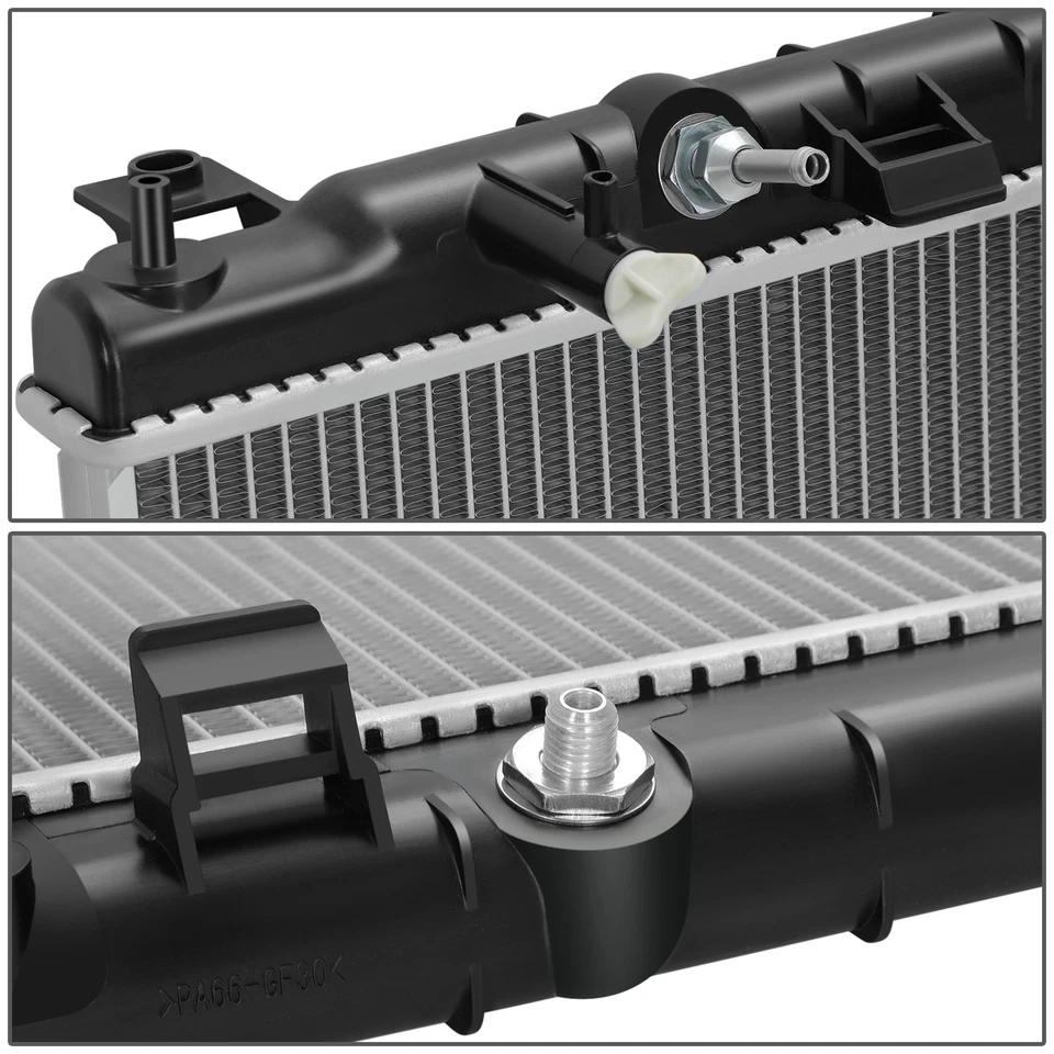 Radiador de aluminio estilo fábrica Fit 14-18 Infiniti Q50 3,5 L 3,7 L AT DPI13440 Foto 4 de 4