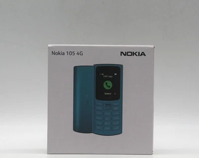 Nokia 105 4G Dual SIM Handy Senioren Telefon Tastenhandy SCHWARZ NEU & OVP