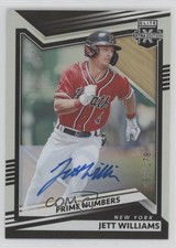 2022 Elite Extra Edition Prime Numbers A Signatures /178 Jett Williams Auto 06z2
