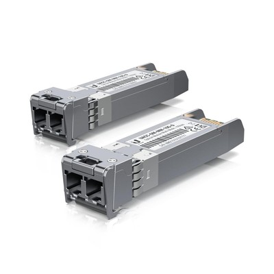 Ubiquiti SFP+ Optical Module 10 Gbps Multi-Mode, 2-Pack UACC-OM-MM-10G-D-2 (0810