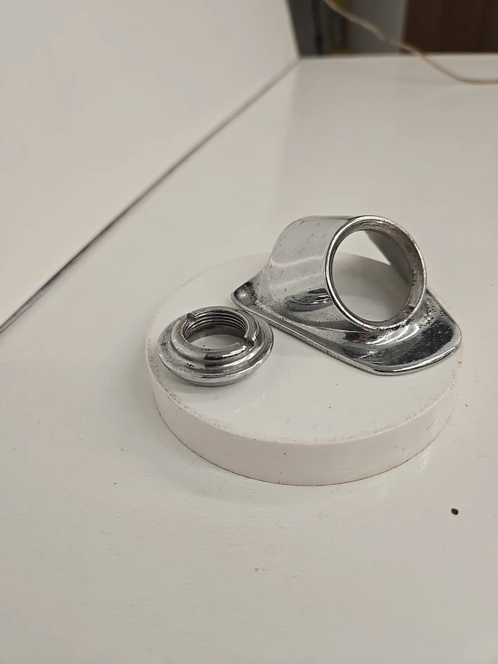 1960 Chevrolet Impala LH Wiper Escutcheon And Nut - Image 2 of 4