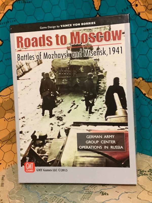 Roads to Moscow Unpunched GMT Mozhaysk & Mtsensk Battles WWII RUSSIA Germany 41