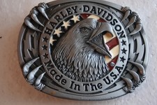 Harley Davidson America Eagle Made in the USA Belt Buckle New open box