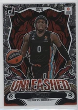 2024-25 Panini Donruss EuroLeague Unleashed Press Proof Silver TJ Shorts #4