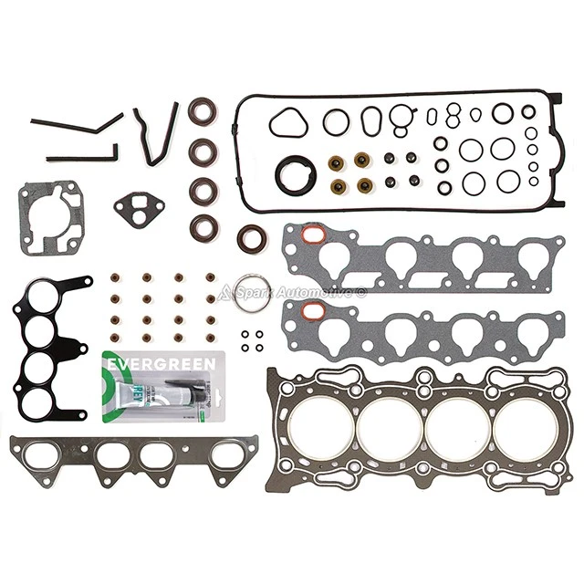 Full Gasket Set Bearings Rings Fit 1994-1997 Acura Honda Accord 2.2L - Image 3 of 4