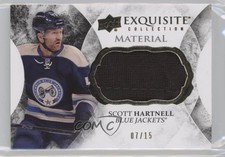 2015 Upper Deck Black Diamond Exquisite Material 7/15 Scott Hartnell #EM-SH 2d8