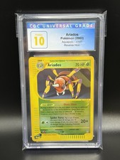 2003 ARIADOS Pokemon Card #3 3/147 Aquapolis Reverse Holo Rare CGC 10 Pristine on eBay